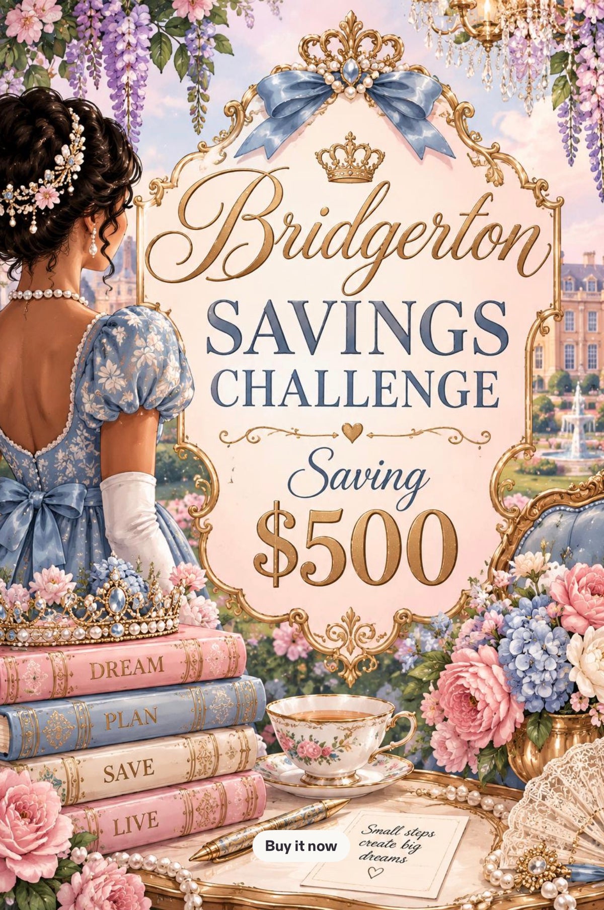 A6 Romance Savings Challenge Bundle