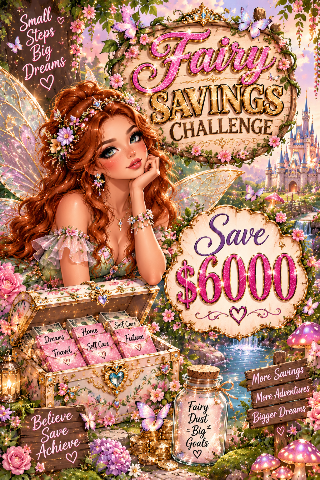 A6 Fairy Savings Challenge Bundle