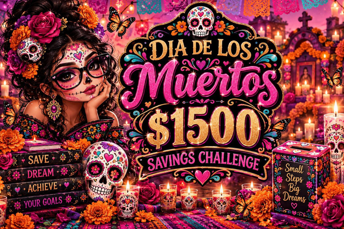 A6 Dia de Los Muertos Savings Challenge Bundle