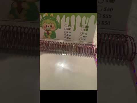 Custom savings Binder