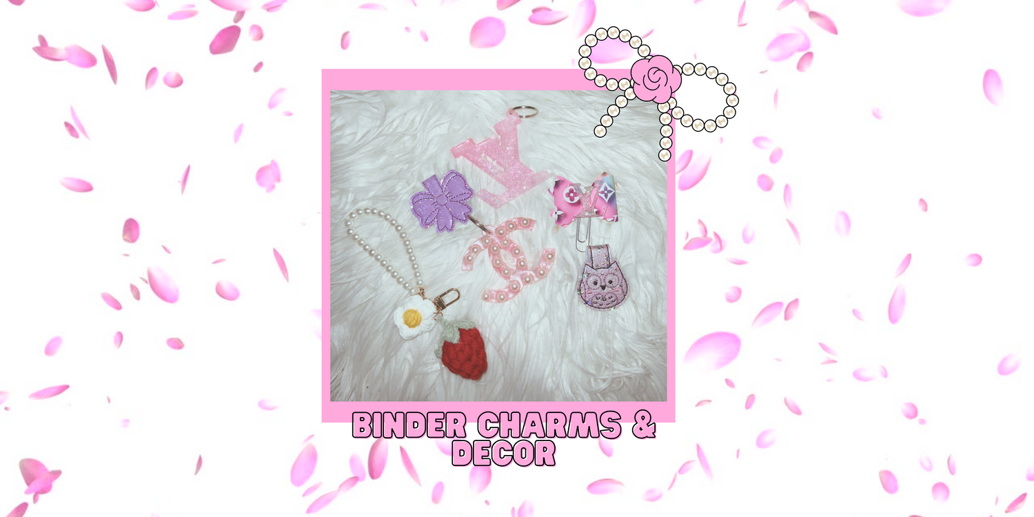 Binder Charms And Decor