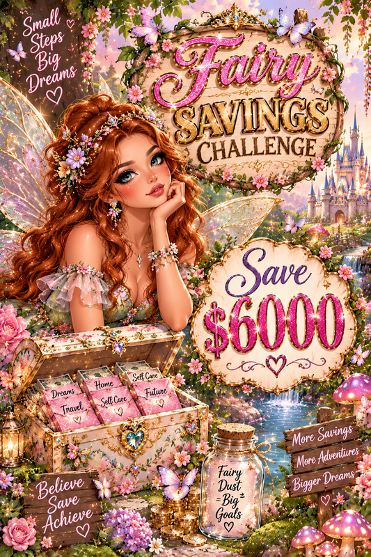 A6 Fairy Savings Challenge Bundle