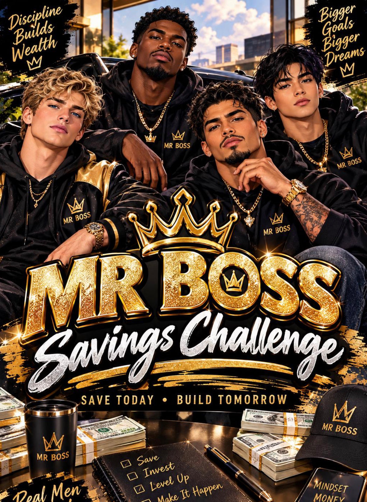 A6 Mr. Boss Savings Challenge Bundle