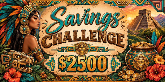 A6 Aztec  Savings Challenge Bundle